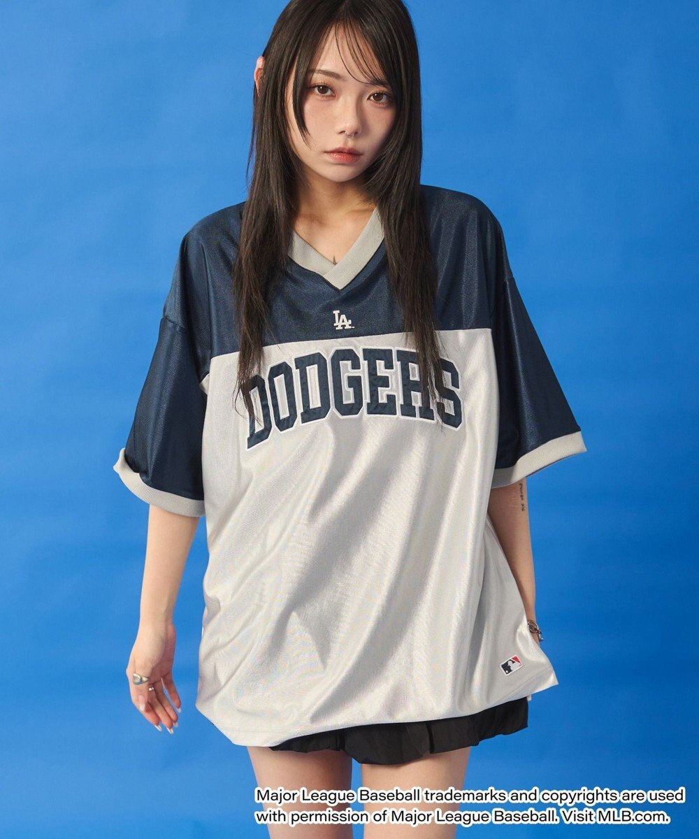 WEGO 【ユニセックス着用ITEM】別注MLBメッシュゲームグラフィックT（SS） 