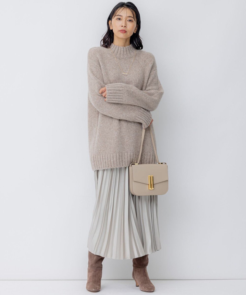 23区 ベビーアルパカ ビッグシルエット ニット 