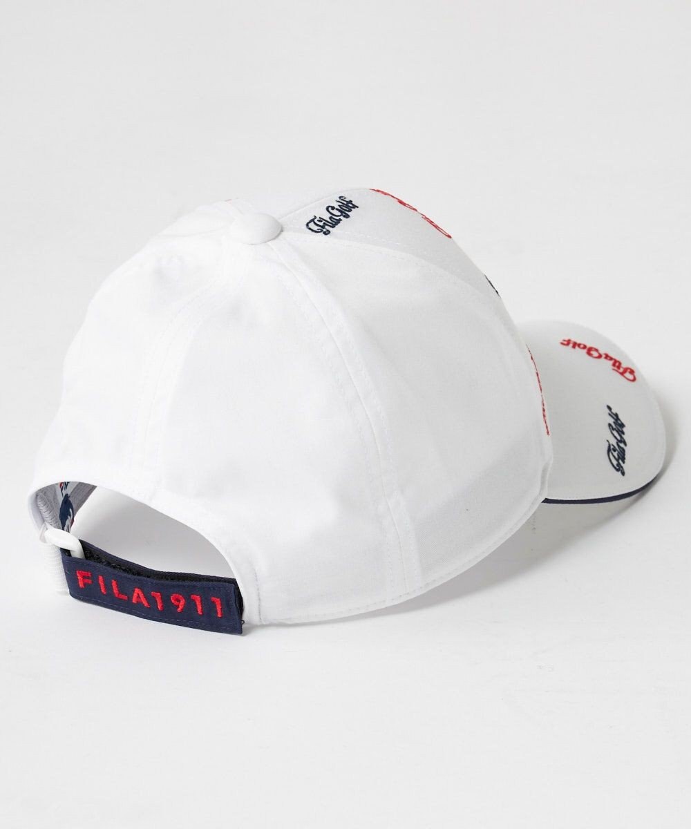 FILA GOLF／marie claire 【FILA GOLF】飛び柄刺繍キャップ 