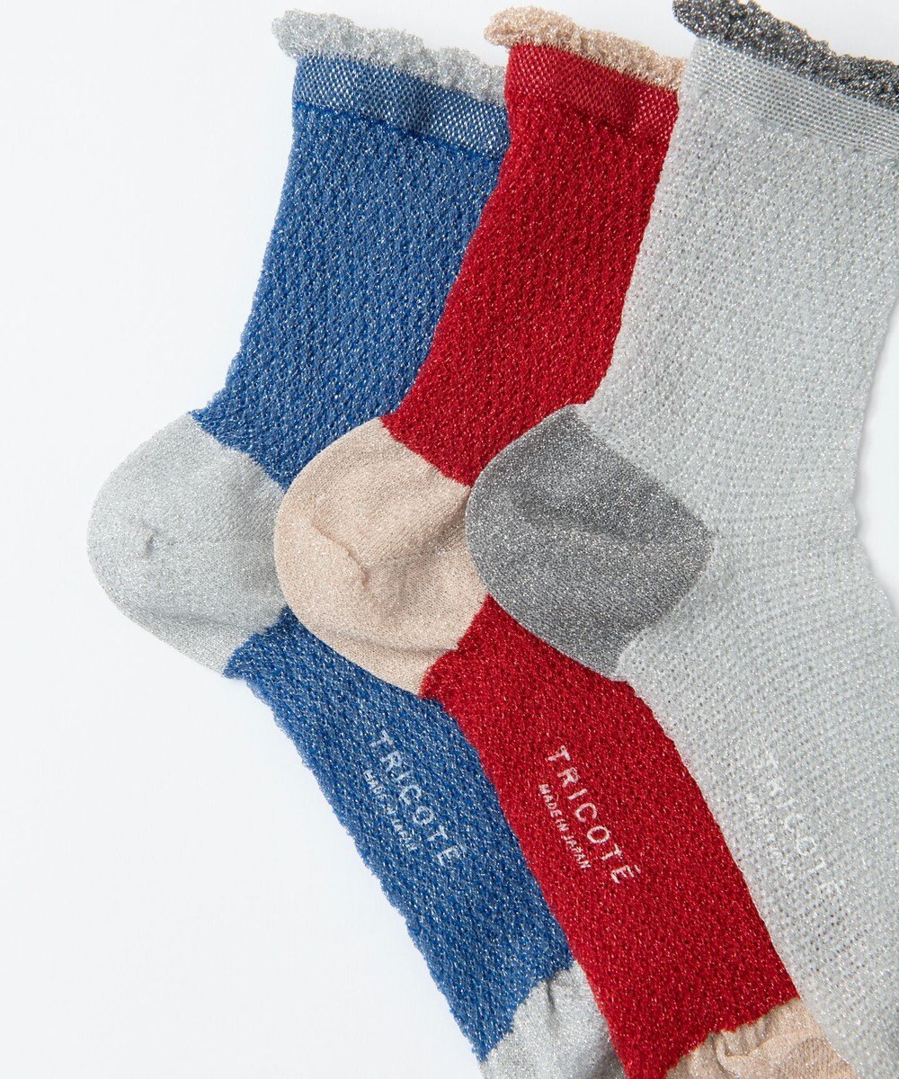 TRICOTE SHEER BUMPY SOCKS / シアーバンピソックス 