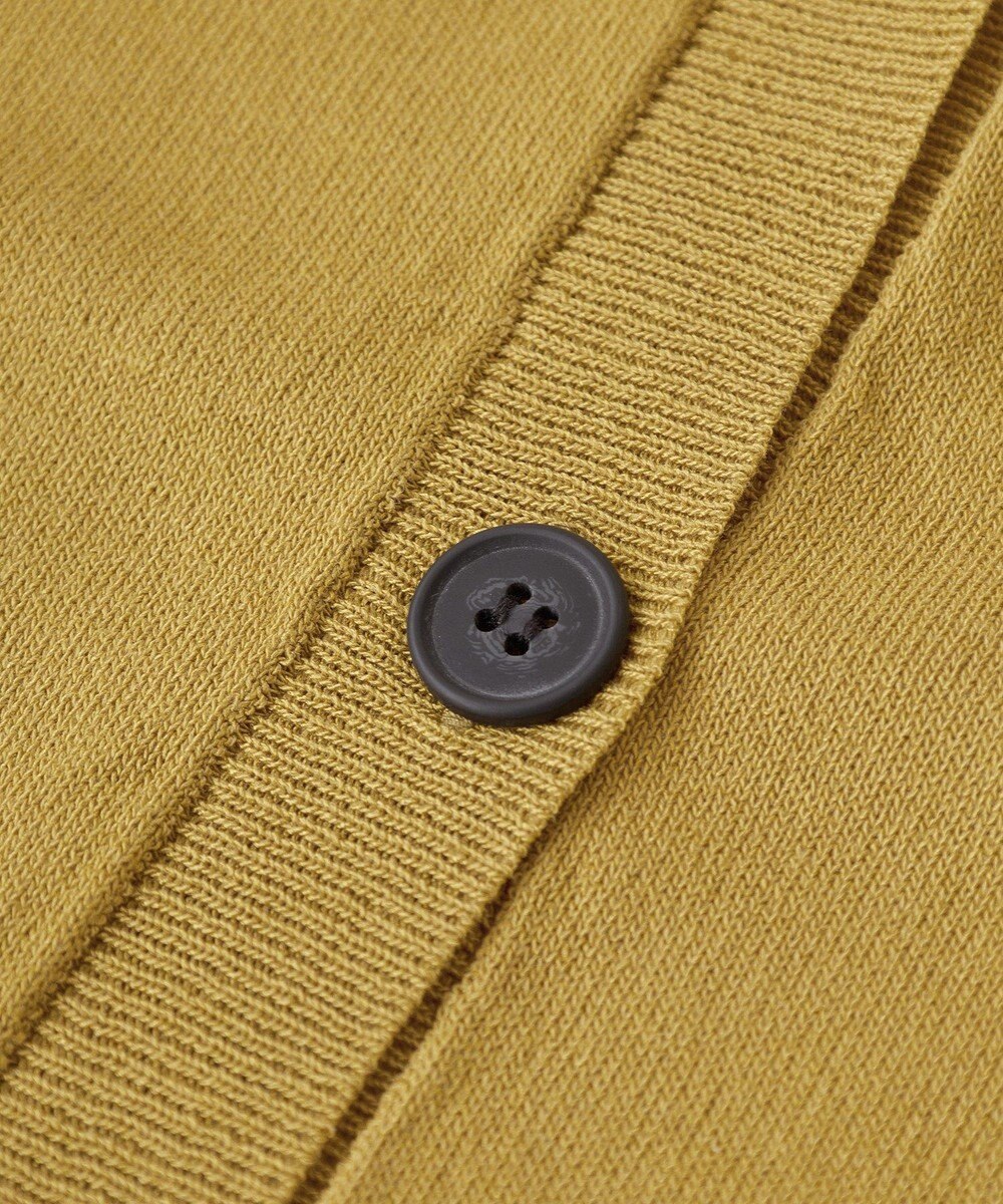 Green Parks 刺繍コードＶネックカーディガン 