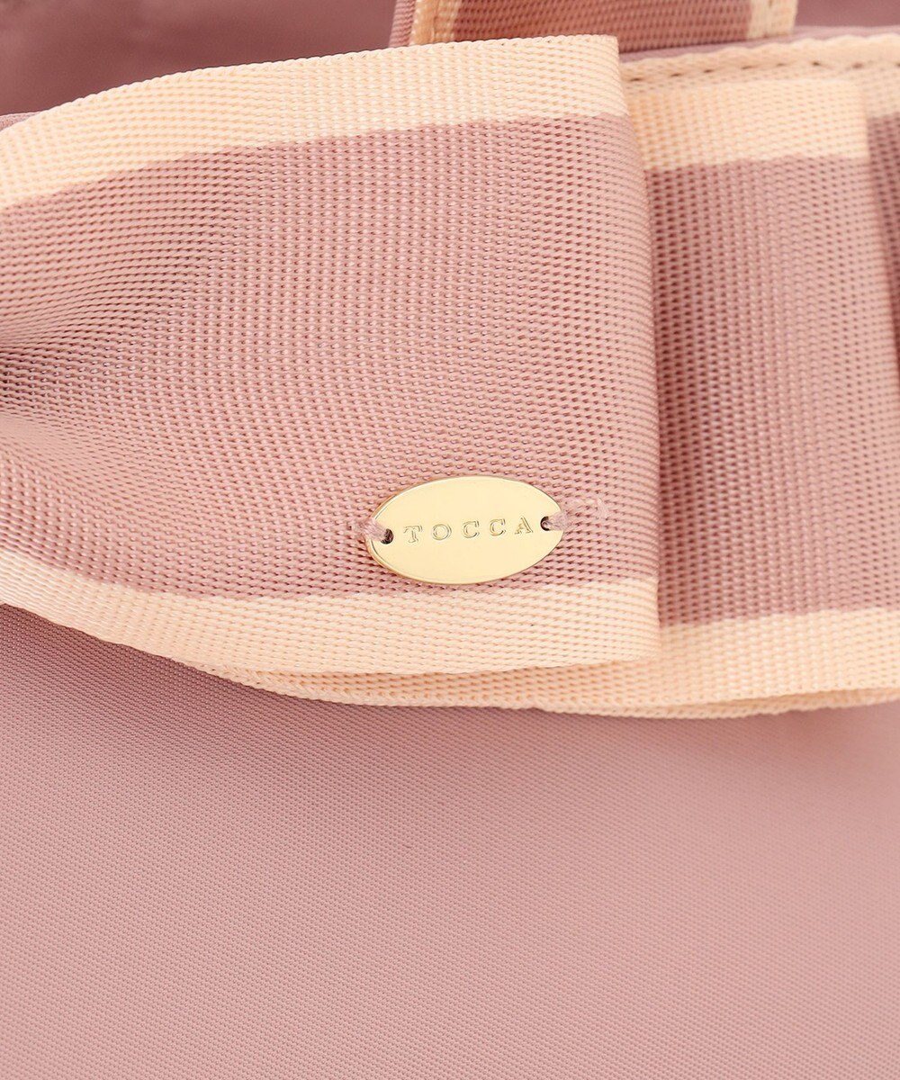 TOCCA 【撥水】BICOLOR RIBBON TOTE トートバッグ 