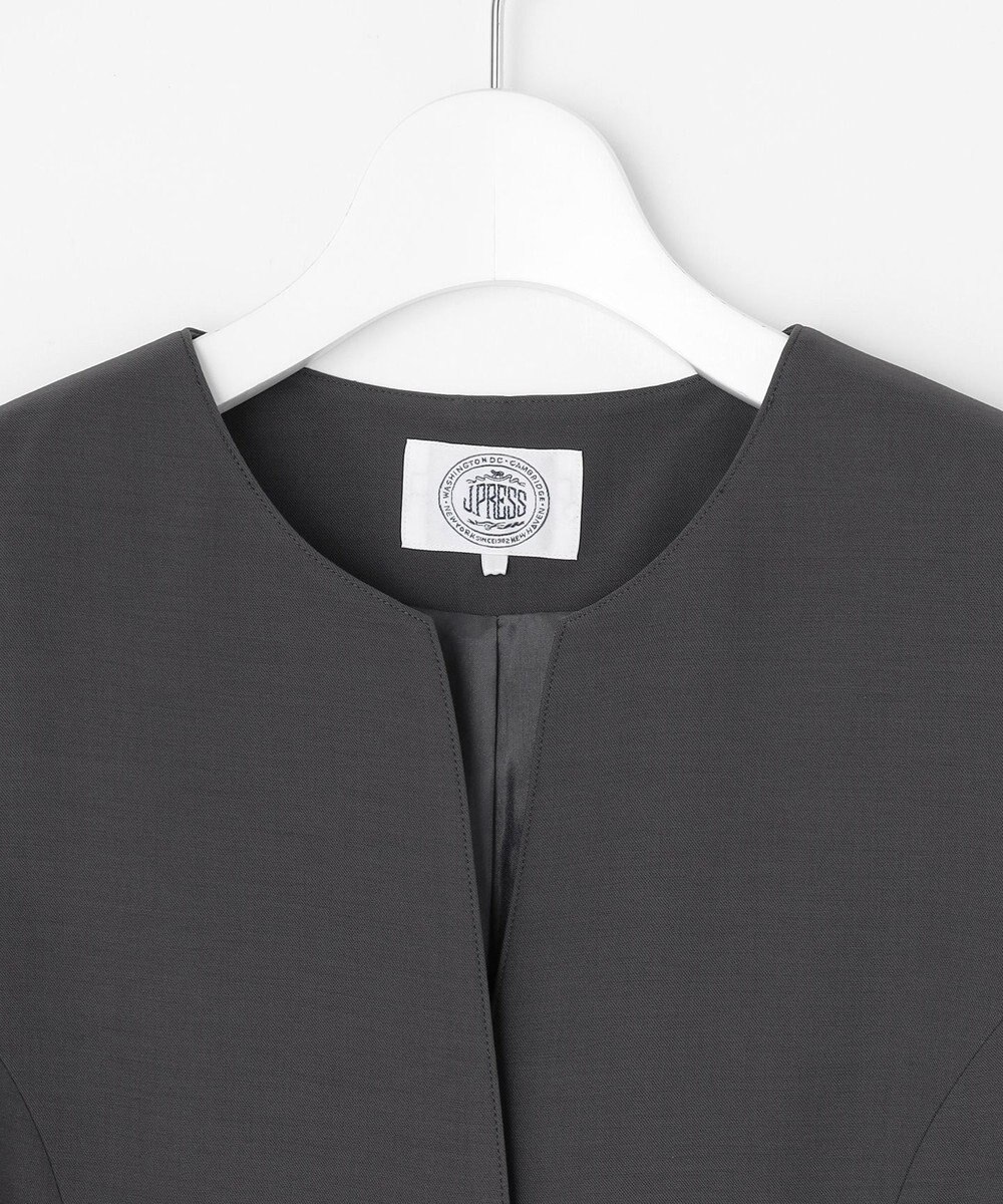 J.PRESS LADIES L 【セットアップ対応・洗える】RELAXIONツイル ジレ 