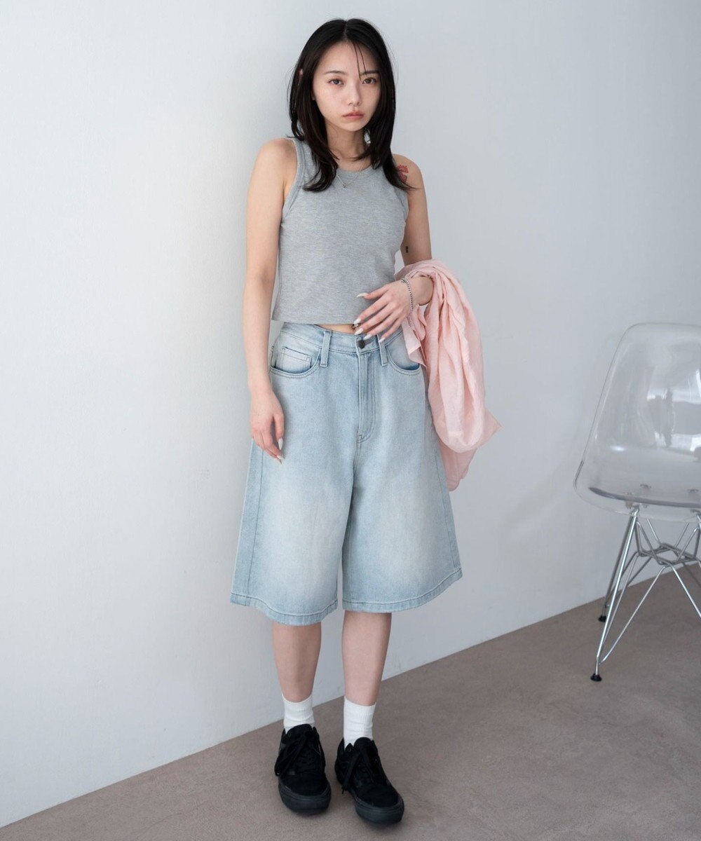 WEGO デニムハーフパンツ 