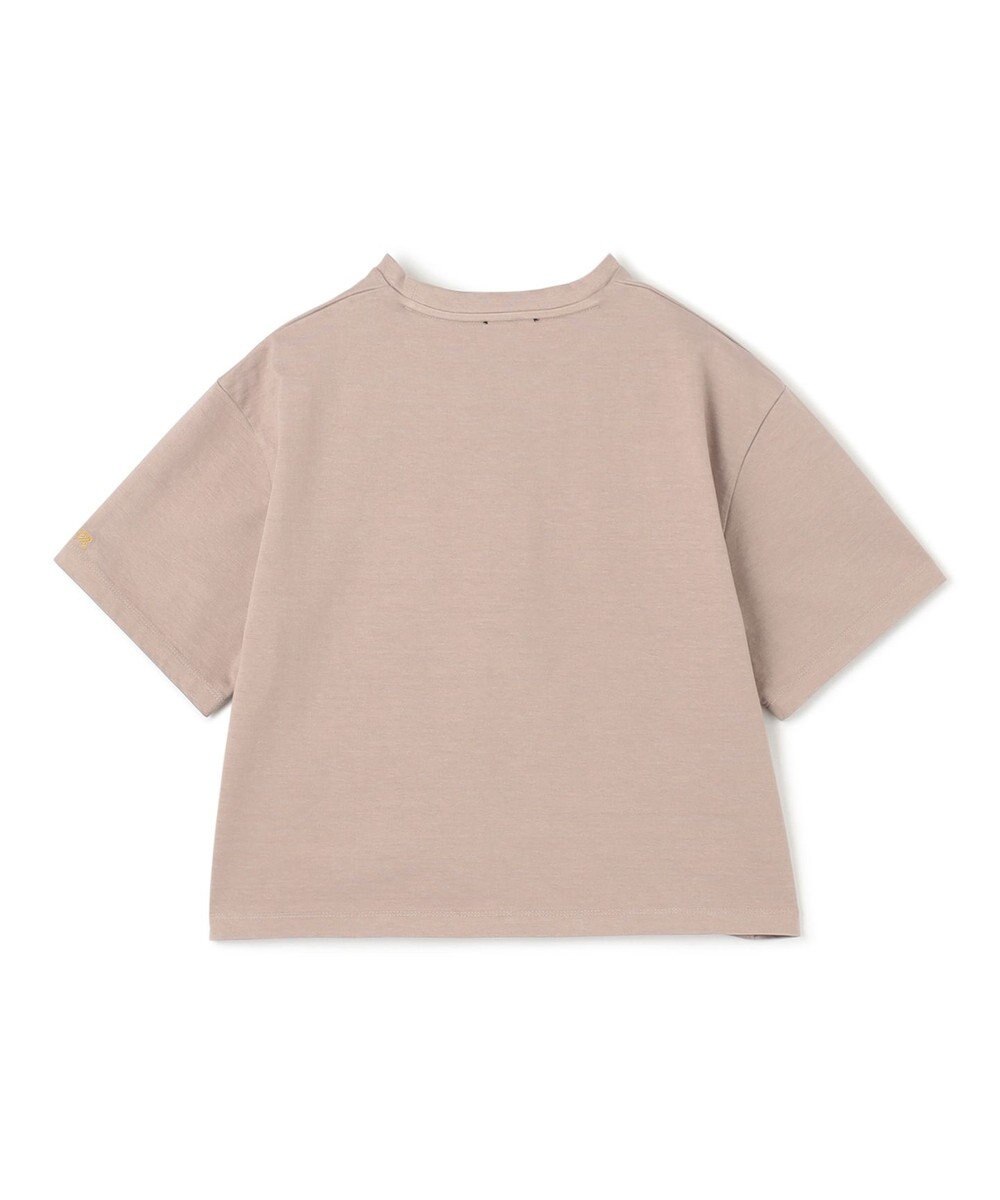 BEIGE， Organic Cotton / Cropped Short Sleeve T トップス 