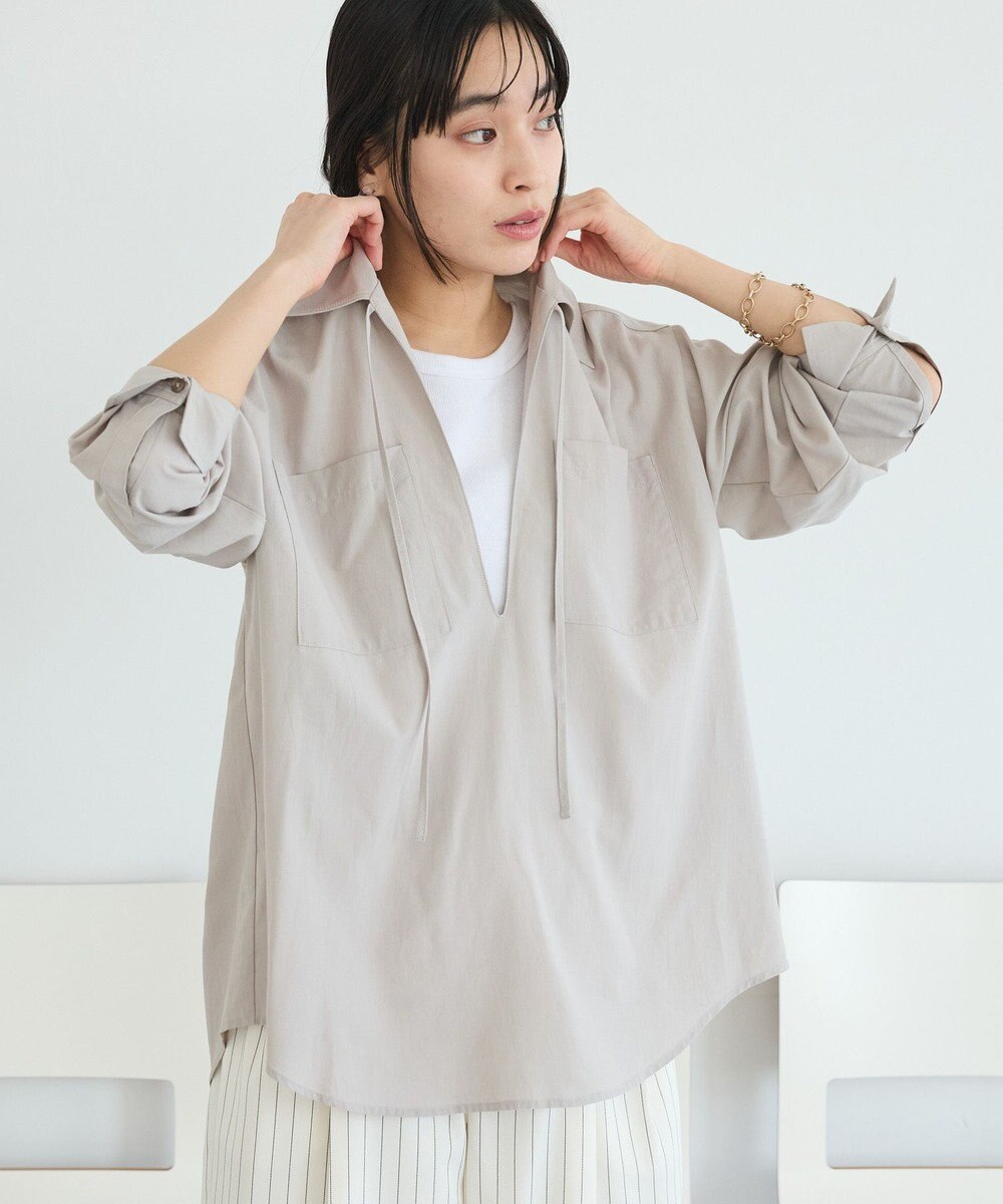 CRAFT STANDARD BOUTIQUE Vネックスキッパーシャツ 