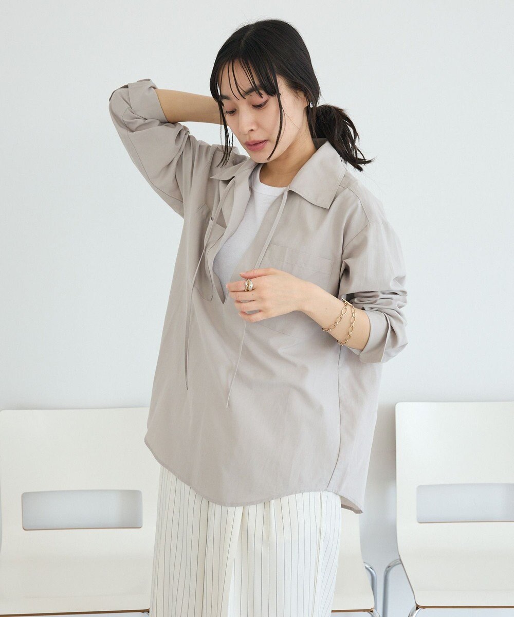 CRAFT STANDARD BOUTIQUE Vネックスキッパーシャツ 