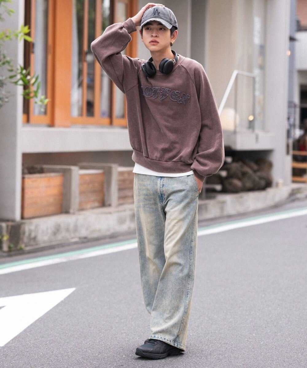 WEGO ショートグラフィックプルオーバー 