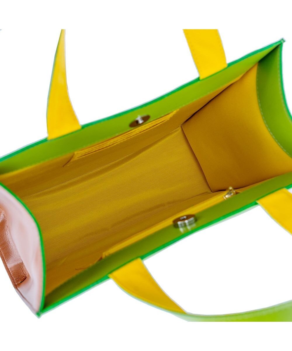 tsumori chisato CARRY キラネコエコレザー ハンドバッグ 