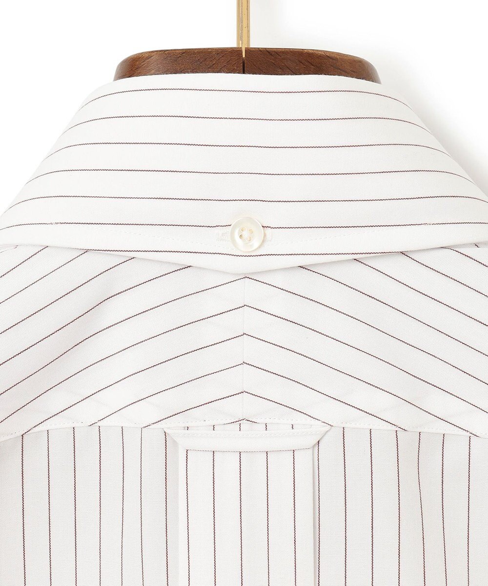 J.PRESS MEN 【KING SIZE】【PREMIUM PLEATS / 形態安定】ペンシルストライプ シャツ / B.D. 