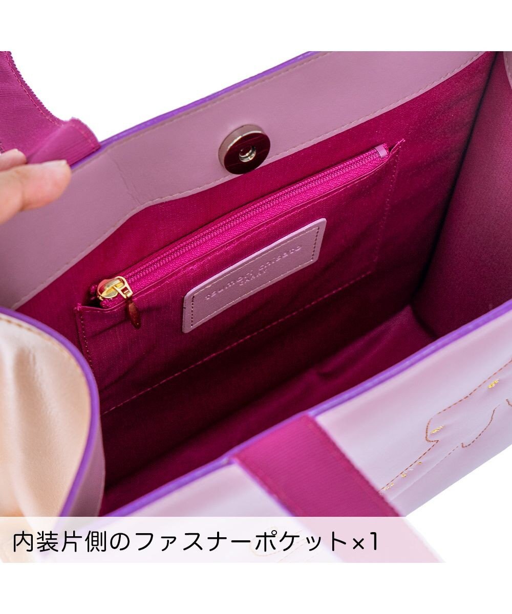 tsumori chisato CARRY キラネコエコレザー ハンドバッグ 