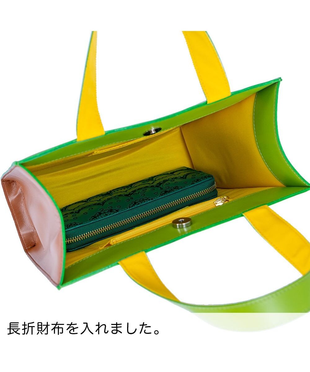 tsumori chisato CARRY キラネコエコレザー ハンドバッグ 