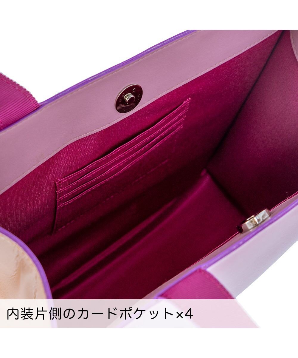 tsumori chisato CARRY キラネコエコレザー ハンドバッグ 