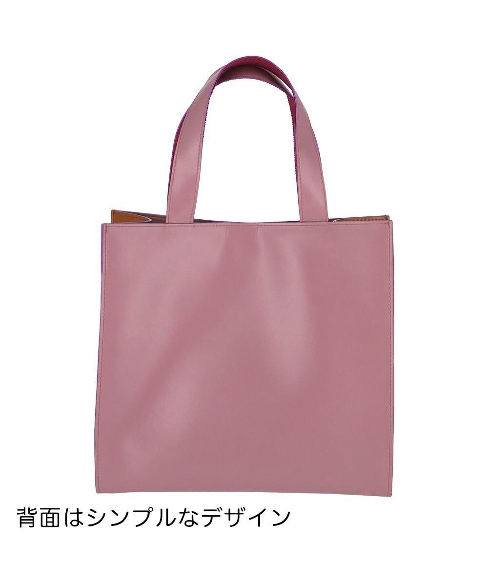 tsumori chisato CARRY キラネコエコレザー ハンドバッグ 
