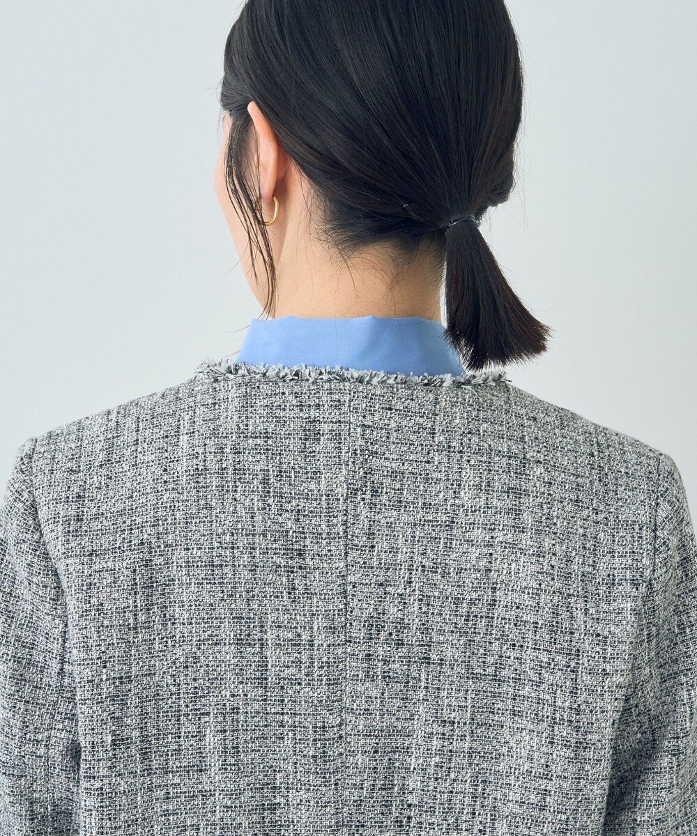 YECCA VECCA 金釦ツイードジャケット 