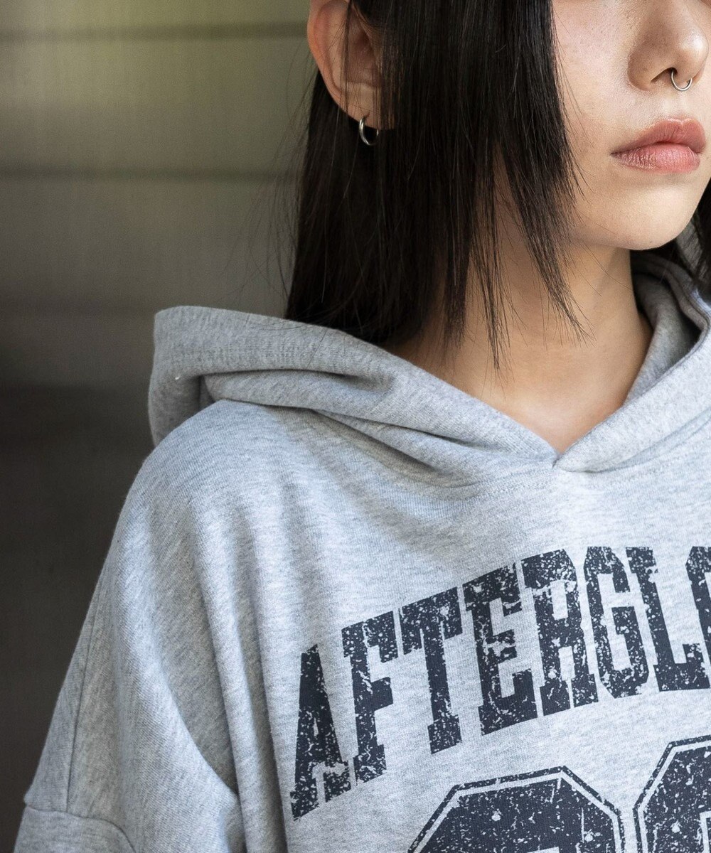 WEGO グラフィックプルパーカー 