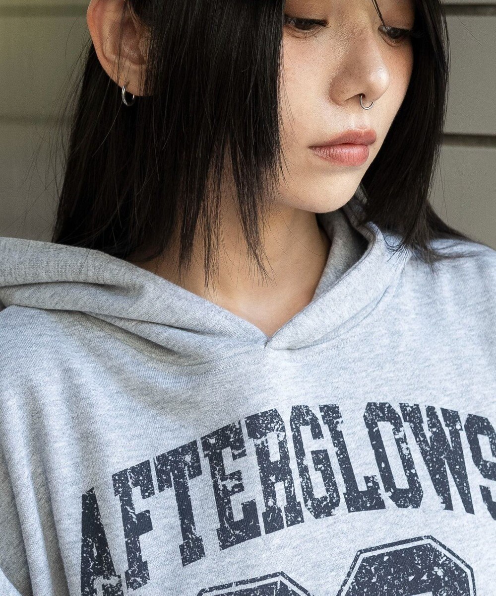 WEGO グラフィックプルパーカー 