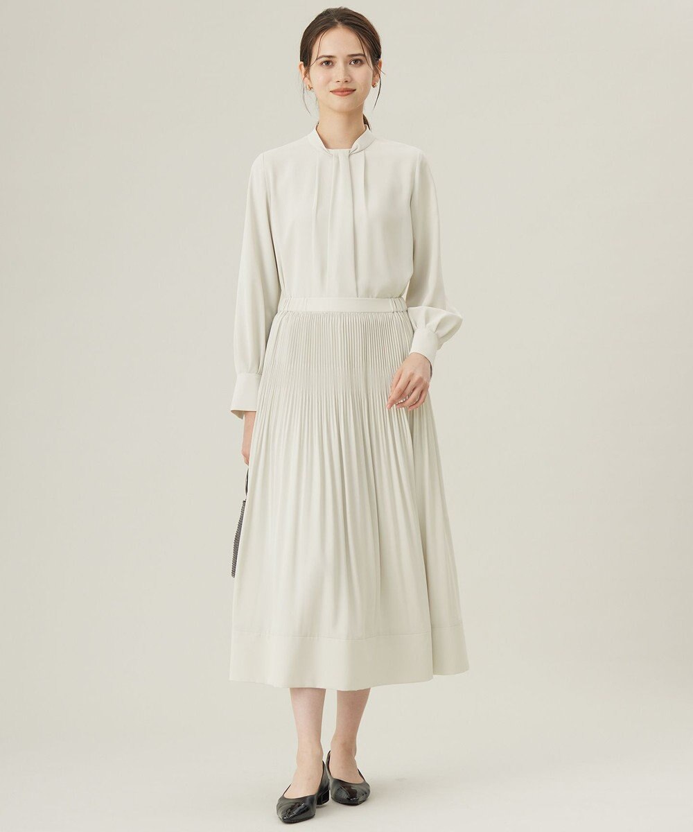 自由区 【カタログ掲載・セットアップ対応】ライトサテン ブラウス 