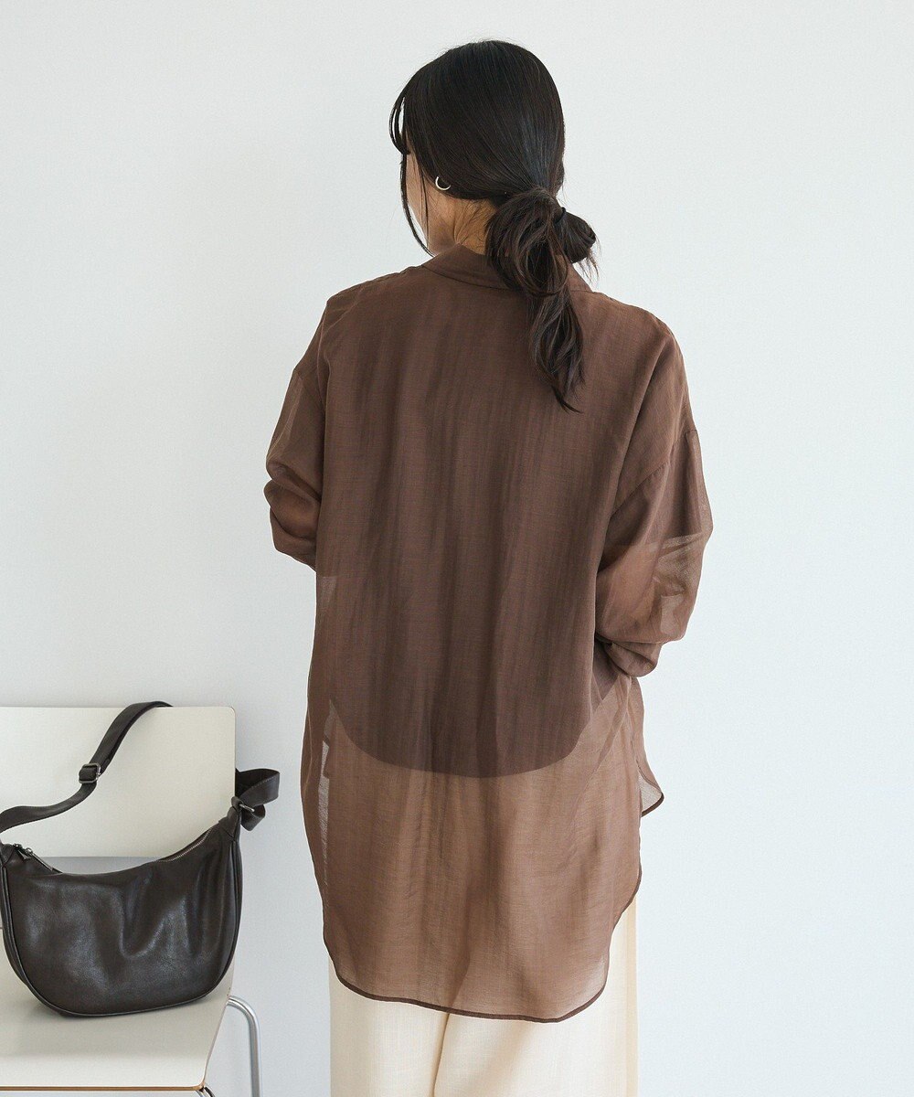 CRAFT STANDARD BOUTIQUE シアーハオリシャツ 