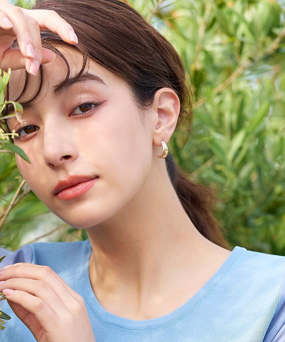 Tiaclasse メタルコンビラインピアス 