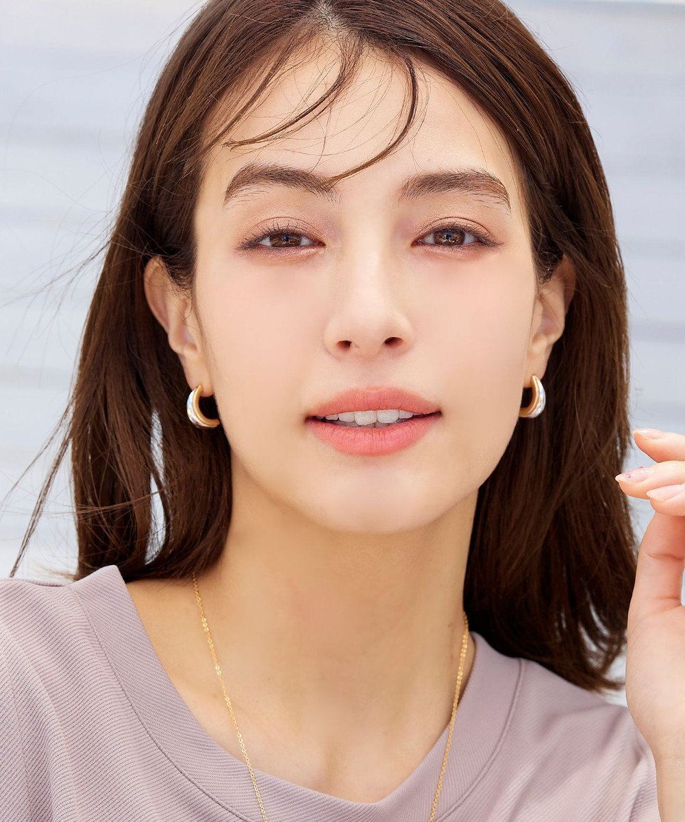 Tiaclasse メタルコンビラインピアス 