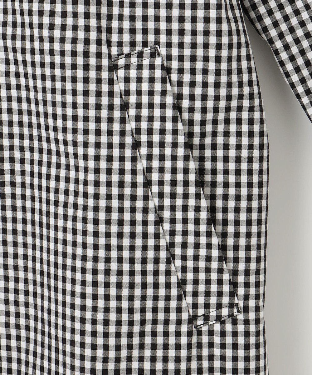 J.PRESS LADIES S 【洗える】 GIZAコットンギンガム ステンカラー コート 