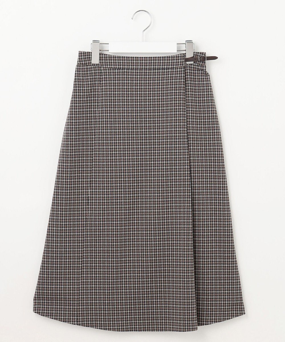 J.PRESS LADIES 【洗える】ガンクラブチェック スカート 