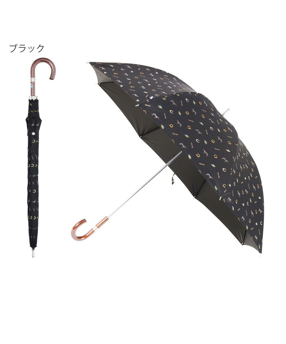 MOONBAT POLO RALPH LAUREN 晴雨兼用 長傘 馬具 ユニセックス ワイドサイズ 日傘 一級遮光 遮熱 UV 