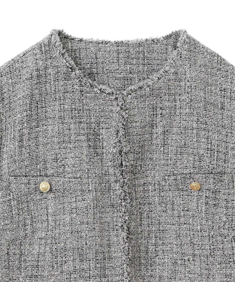 YECCA VECCA 金釦ツイードジャケット 