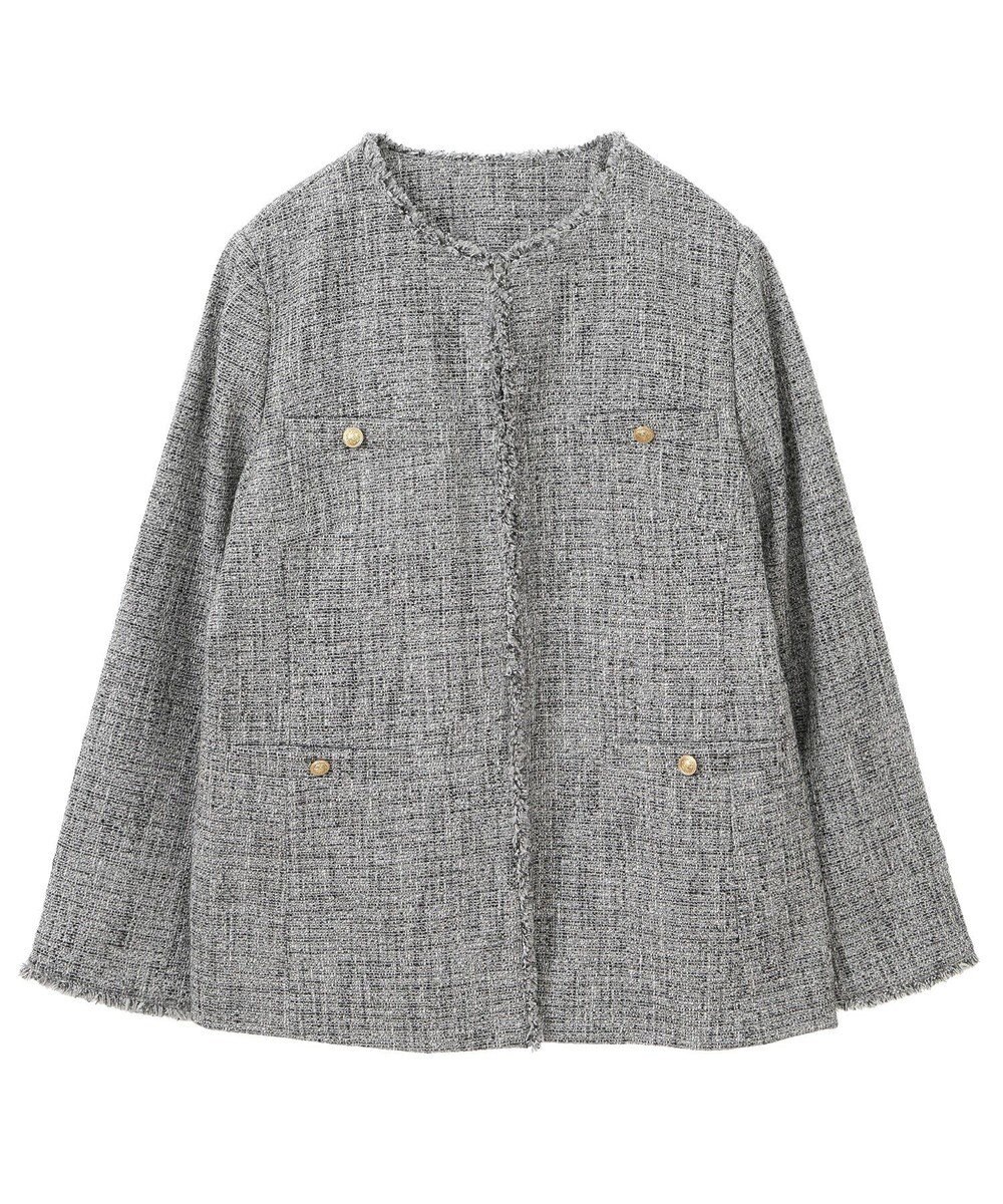 YECCA VECCA 金釦ツイードジャケット 