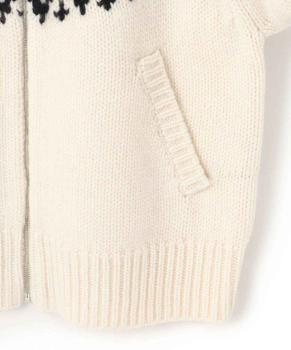 23区 S 【SLOW/一部店舗限定】フェアアイルニット カーディガン 