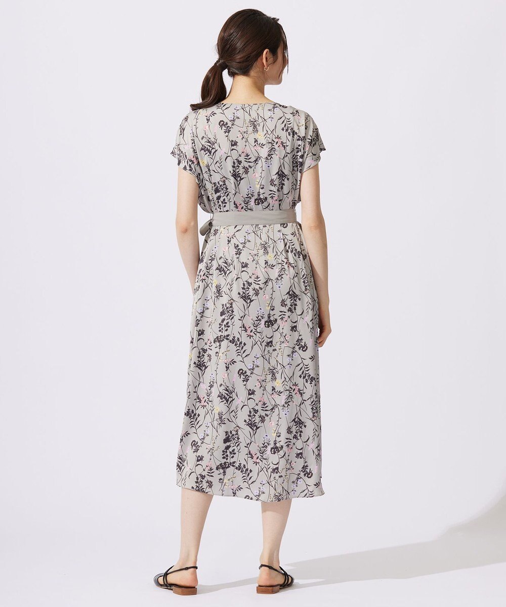 自由区 S 【ご好評につき追加生産・新色追加】ハーバルフロープリント ワンピース 