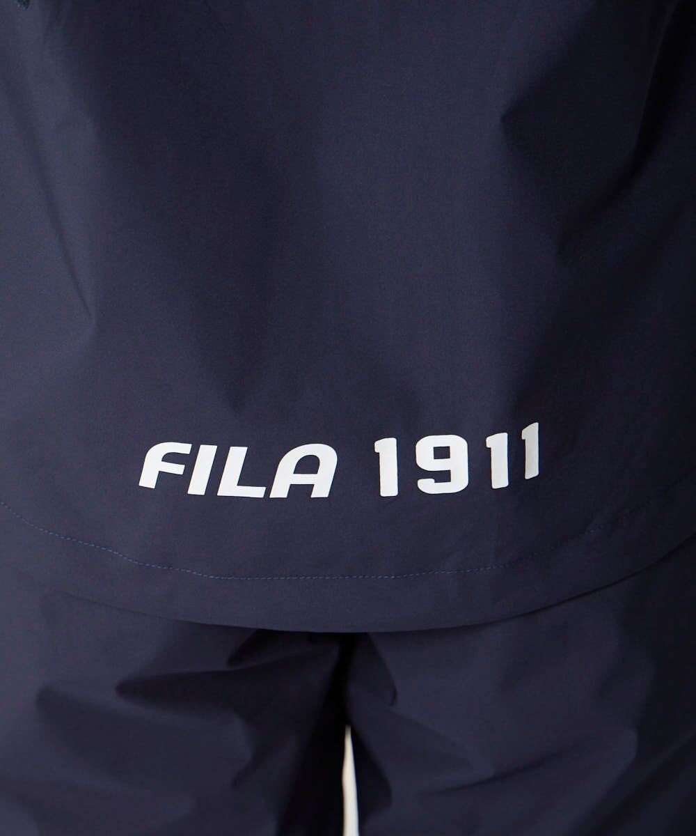 FILA GOLF／marie claire 【FILA GOLF】 収納袋付きレインウェア上下セット 