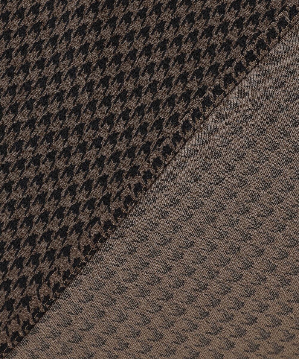 ICB 【接触冷感・UVケア・速乾・洗える】BackSatinAmunzen ハイネックブラウス 