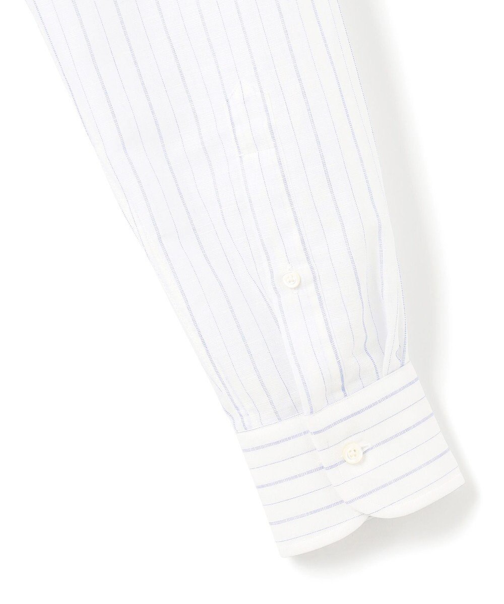 J.PRESS MEN 【WEB・一部店舗限定】コットンリネンオルタネートストライプ シャツ / レギュラー 