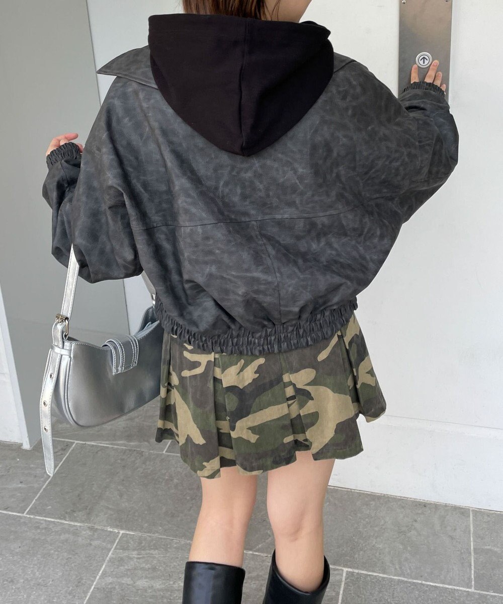 WEGO PUショートブルゾン 