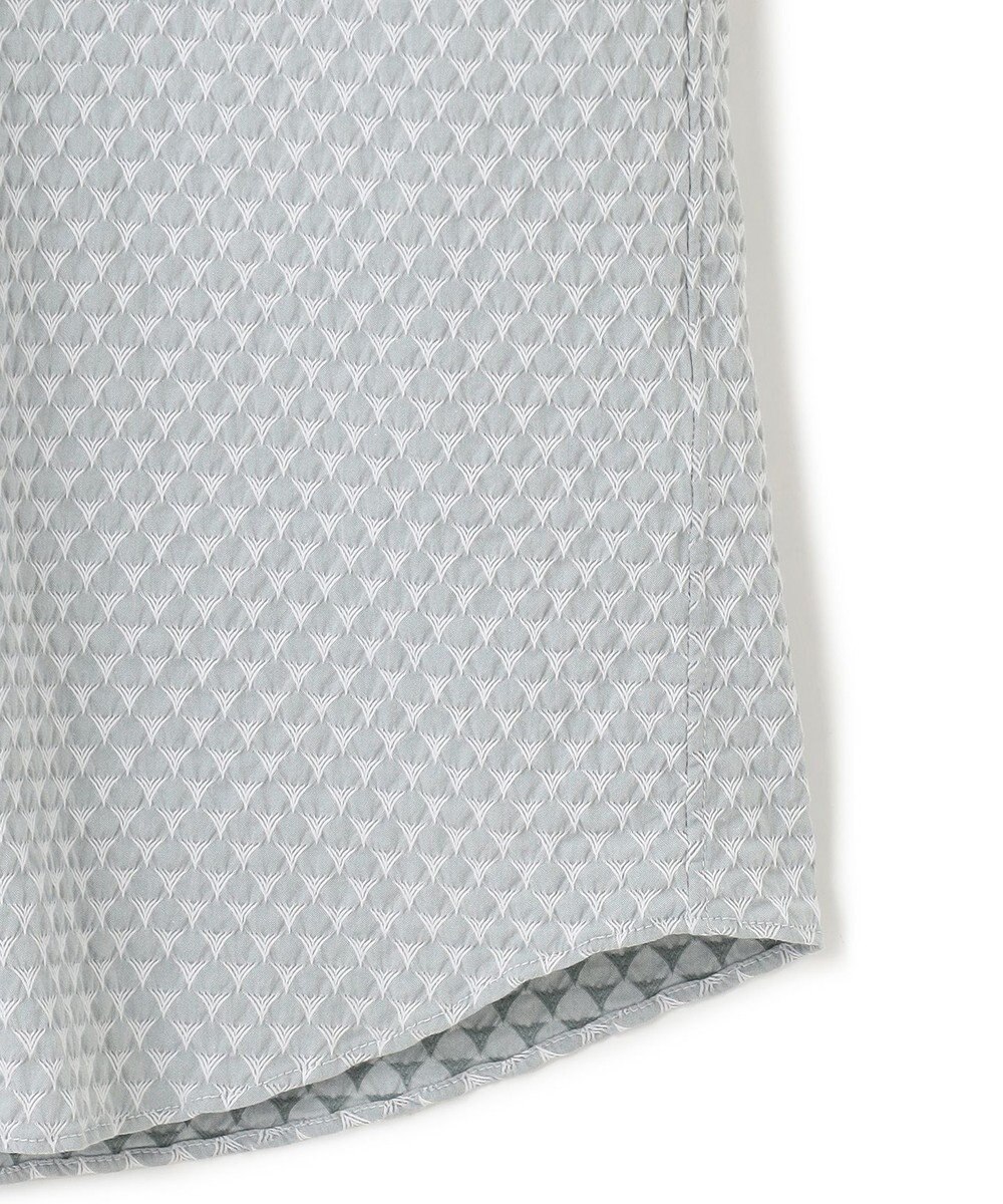 JOSEPH HOMME トライジャガードストレッチ   ウイングカラー半袖シャツ 