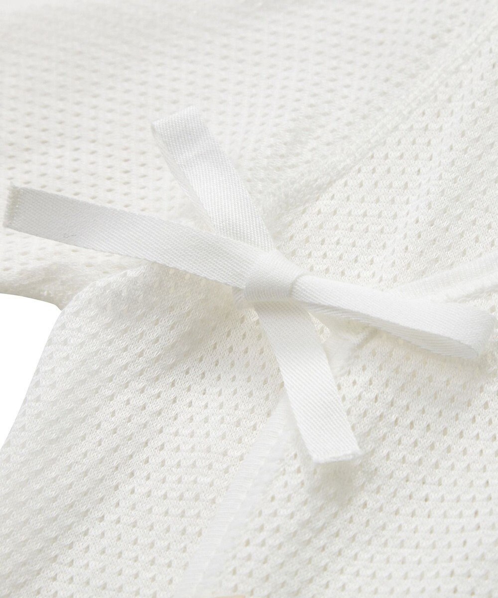 MIKI HOUSE HOT BISCUITS メッシュ天竺 短肌着 無地 