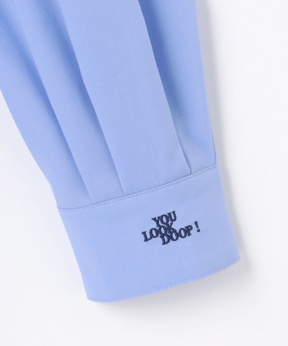 組曲 S 【加藤ローサさん着用 / 前後着用可】コットンタッチシャーティング刺繍入り ブラウス 