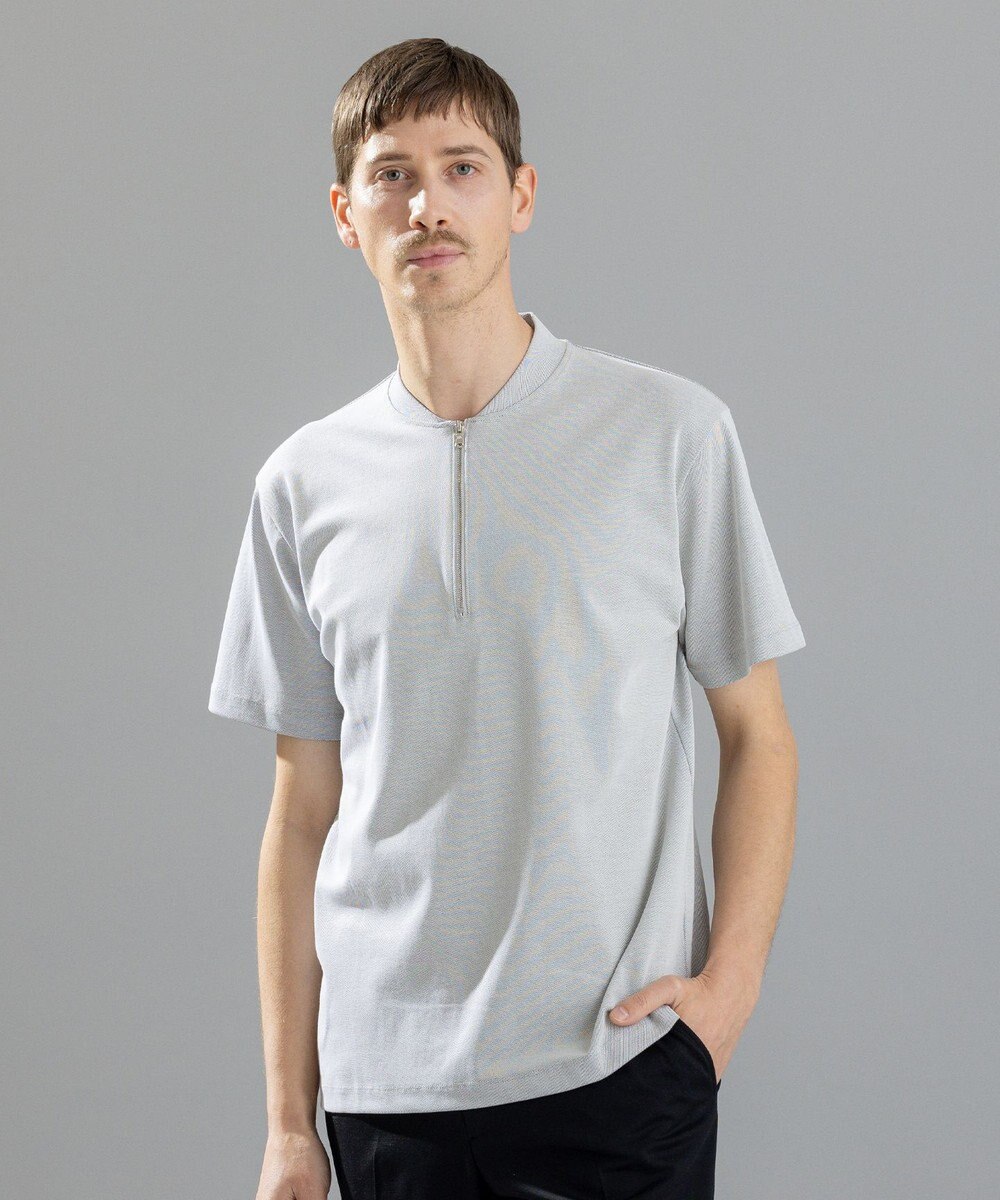 JOSEPH HOMME スビンギザカノコ　ハーフジップ 