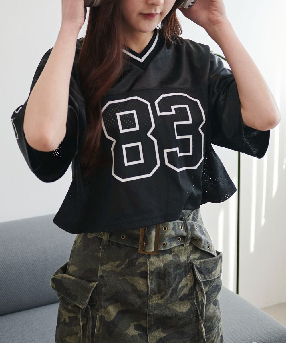 WEGO ゲームナンバリングサテンショートT 