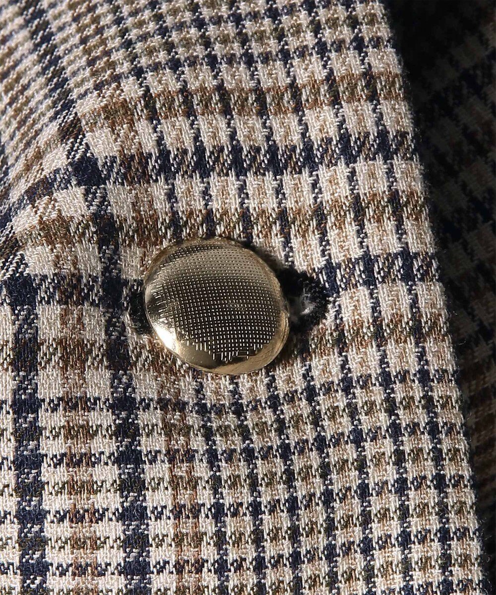 Paul Smith クラシックチェック ノーカラー ジャケット 