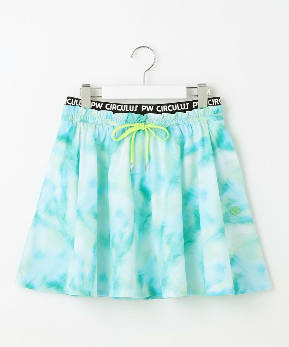 PW CIRCULUS 【ペチパンツ付】【WOMEN】タイダイ フレアスカート ゴルフウェア レディース 