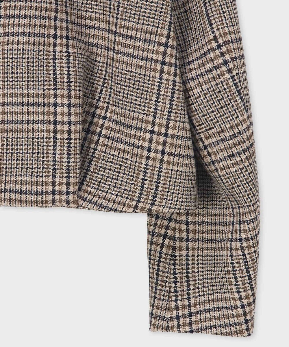 Paul Smith クラシックチェック ノーカラー ジャケット 