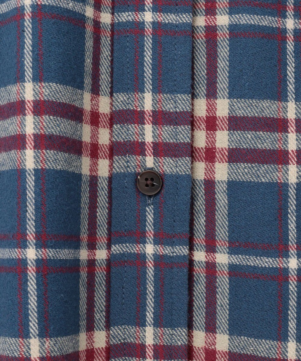 J.PRESS YORK STREET 【WOMEN】フランネル チェックシャツワンピース 