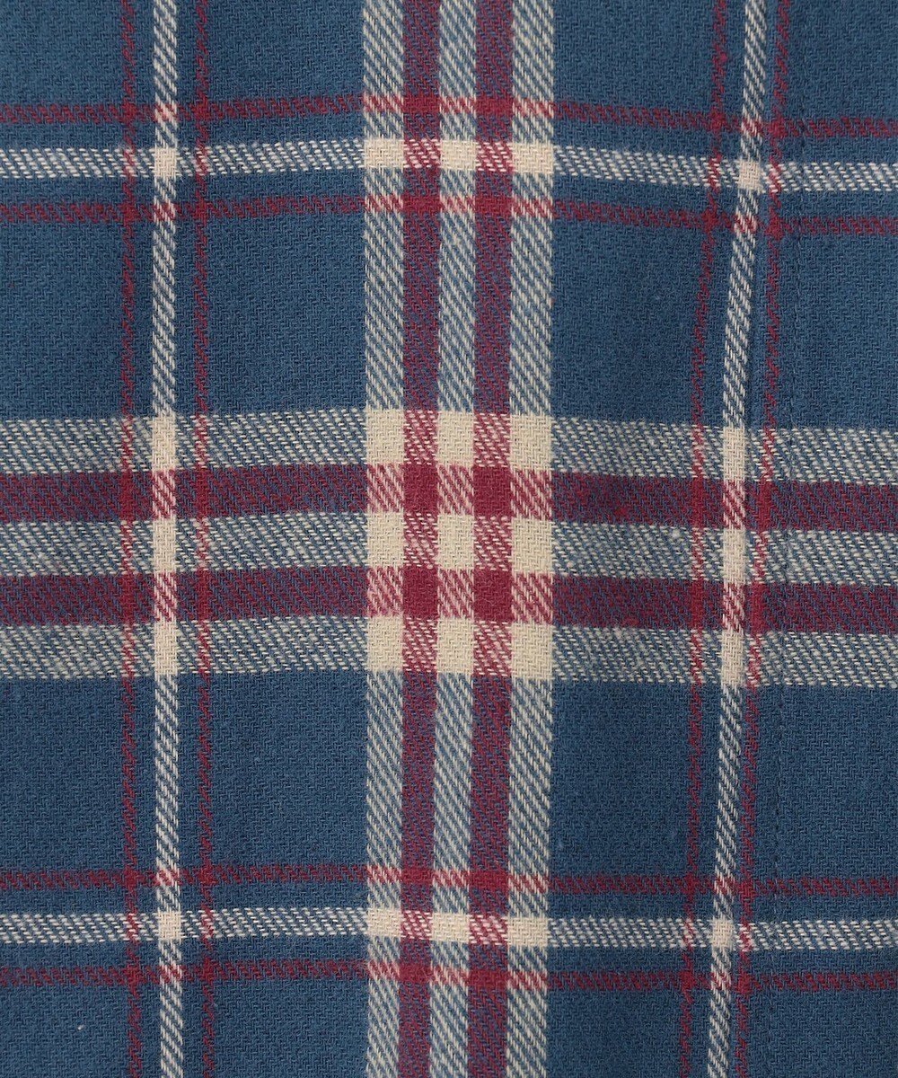 J.PRESS YORK STREET 【WOMEN】フランネル チェックシャツワンピース 