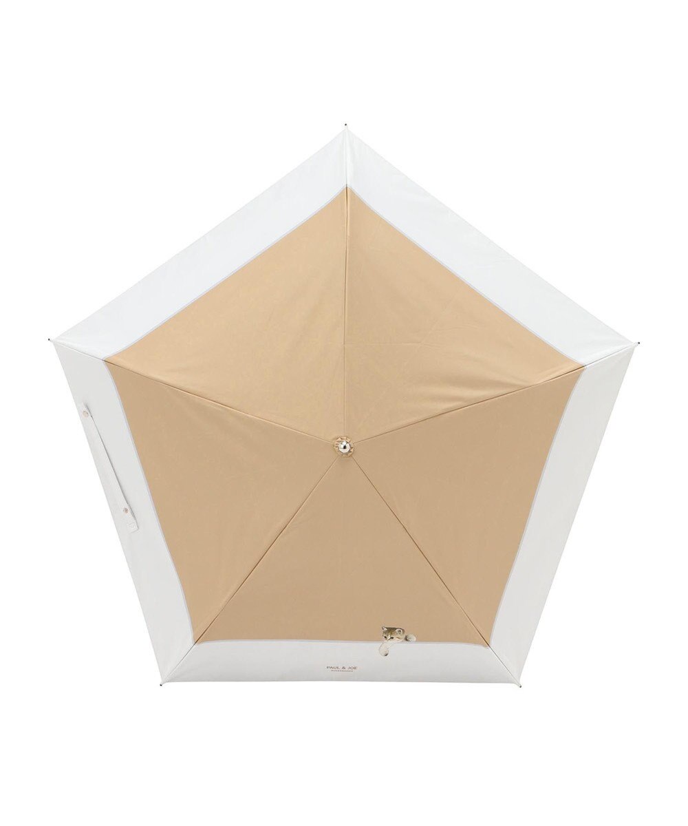 MOONBAT 【軽量】PAUL & JOE 晴雨兼用日傘 折りたたみ傘 スウィンギングヌネット 一級遮光 遮熱 UV 