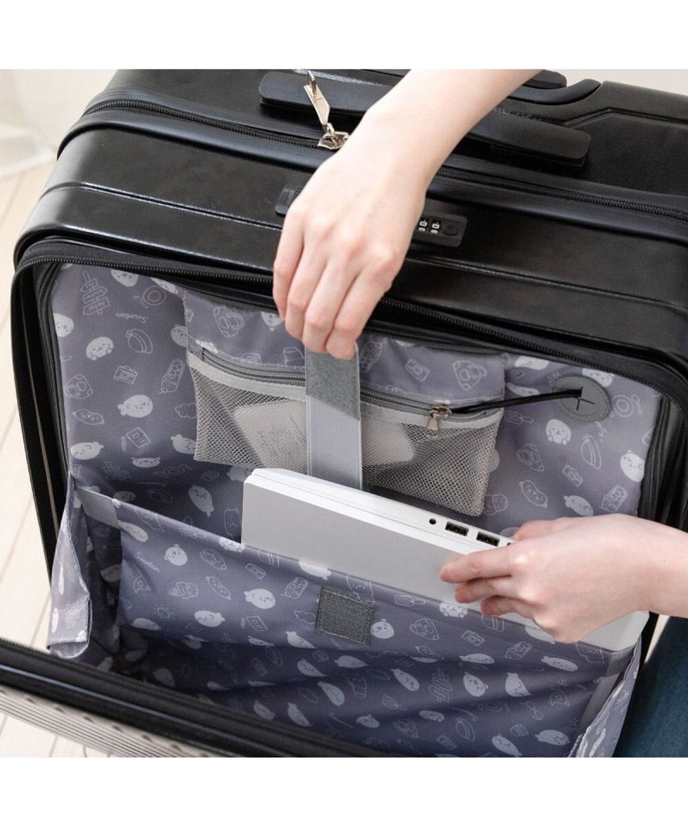 Mother garden しろたん スーツケース 《のっかり柄》 60L 