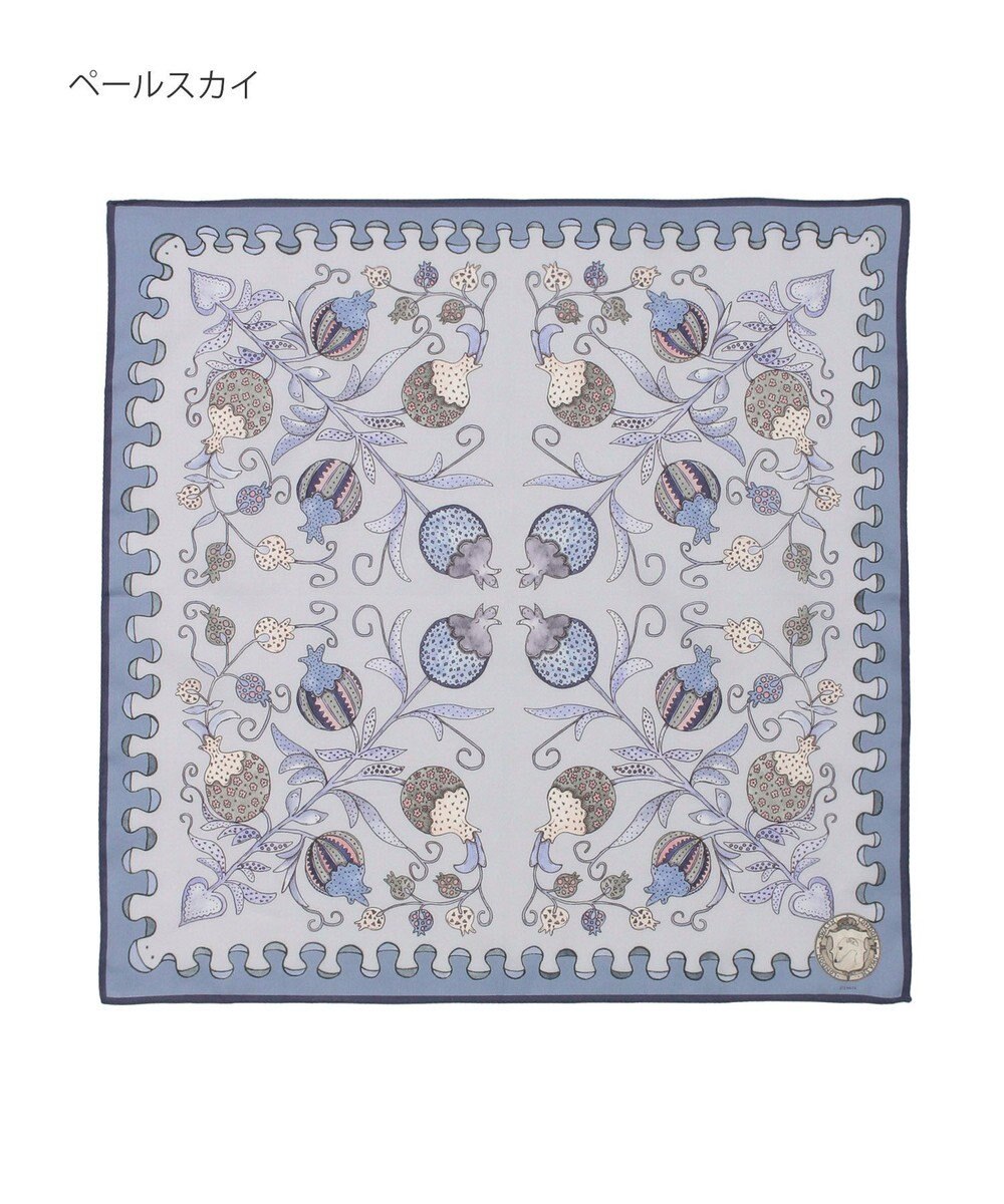 MOONBAT SWASH LONDON(スウォッシュロンドン） コットンハンカチーフ  BERRY 52×52 日本製 