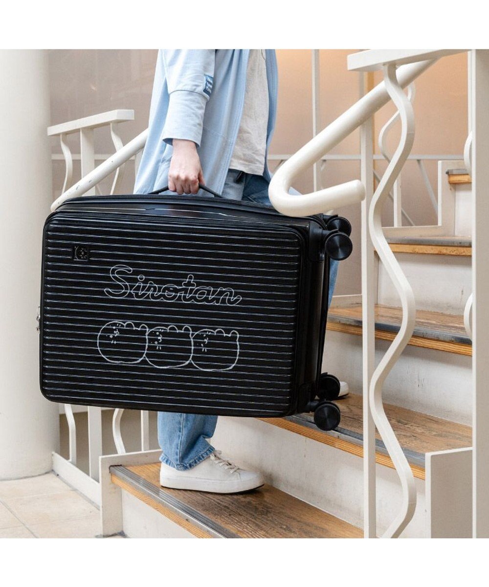 Mother garden しろたん スーツケース 《のっかり柄》 60L 